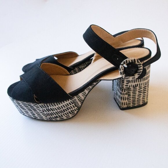 Anthropologie Shoes - Anthropologie Quincy Platform Heels Women's Size 39
